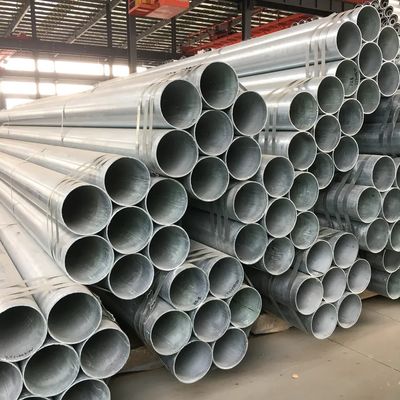 ASTM Q235 Galvanized Steel Tube Pipe SCH 40 80 HDG For Greenhouse