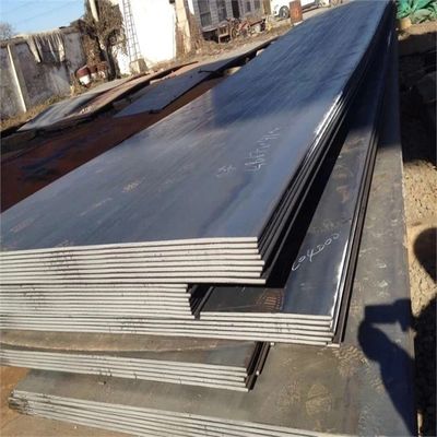 High Strength Oiled Surface Carbon Steel Plate St52 Q345B Flat Sheet HR Black